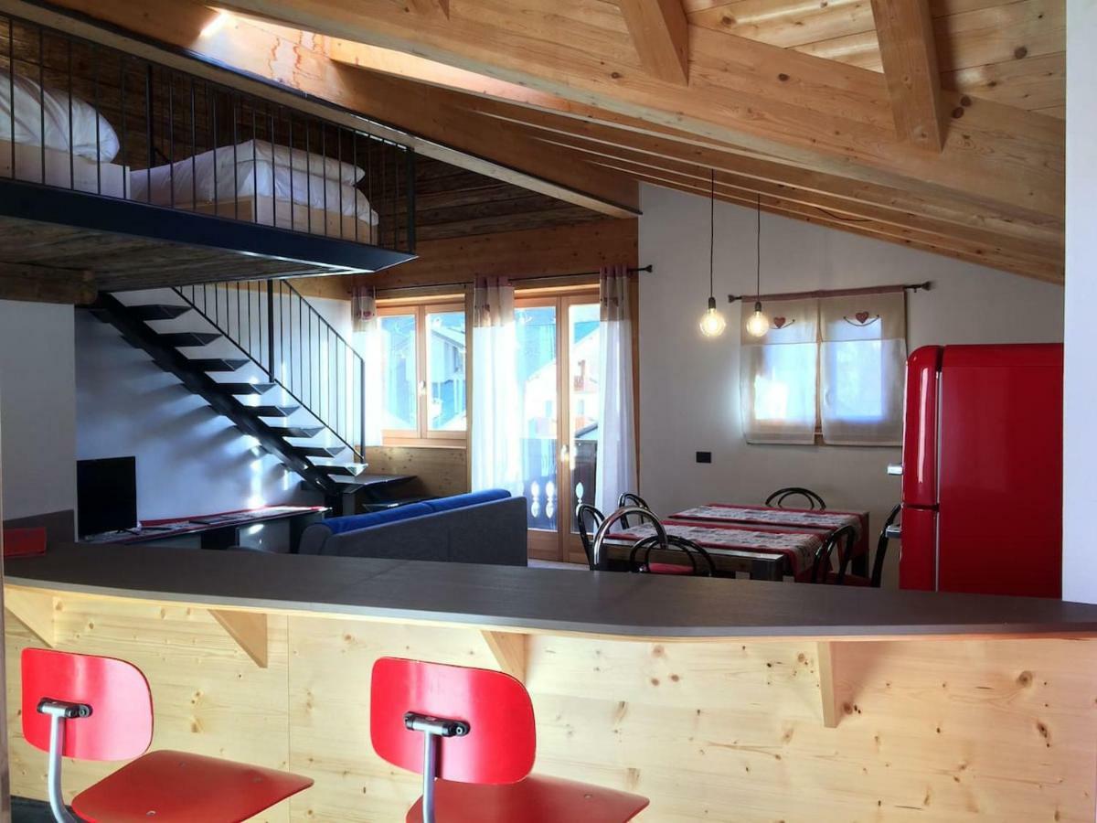 Appartement Pista Stelvio Loft Lumière à Bormio Extérieur photo